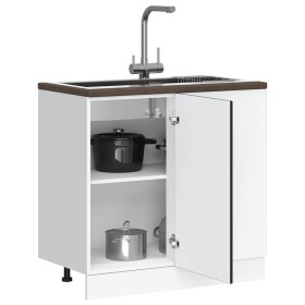 Mueble bajo de cocina Kalmar madera de ingeniería negra von , Küchenschränke - Ref: Foro24-854319, Preis: 82,49 €, Rabatt: %