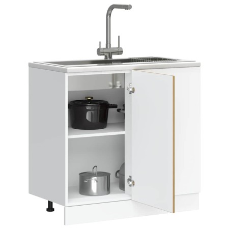Mueble bajo de cocina Kalmar roble artesanal madera ingeniería de , Armarios de cocina - Ref: Foro24-854327, Precio: 105,54 €...