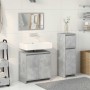 Set muebles de baño 2 piezas madera contrachapada gris hormigón von , Badezimmermöbel - Ref: Foro24-3324852, Preis: 98,22 €, ...