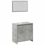 Set muebles de baño 2 piezas madera contrachapada gris hormigón von , Badezimmermöbel - Ref: Foro24-3324852, Preis: 98,22 €, ...