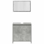 Set muebles de baño 2 piezas madera contrachapada gris hormigón von , Badezimmermöbel - Ref: Foro24-3324852, Preis: 98,22 €, ...