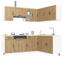 Mueble de cocina Lucca 11 piezas artesanal roble von , Küchenschränke - Ref: Foro24-3314960, Preis: 718,92 €, Rabatt: %
