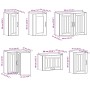 Mueble de cocina Lucca 11 piezas artesanal roble von , Küchenschränke - Ref: Foro24-3314960, Preis: 718,92 €, Rabatt: %