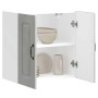 Armario de pared cocina Kalmar madera ingeniería gris hormigón de , Armarios de cocina - Ref: Foro24-853581, Precio: 53,52 €