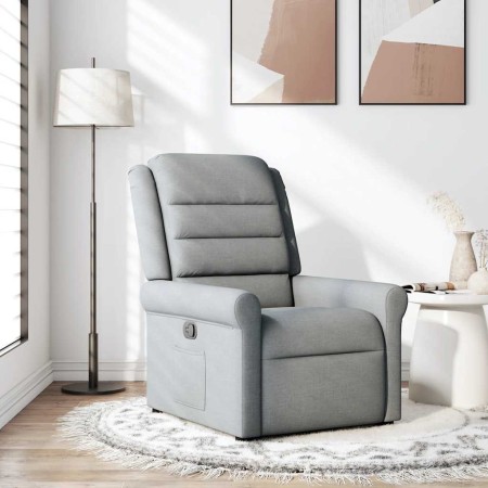 Sillón reclinable de tela gris claro von , Sessel - Ref: Foro24-4015636, Preis: 207,39 €, Rabatt: %
