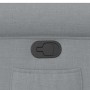 Sillón reclinable de tela gris claro de , Sillones - Ref: Foro24-4015636, Precio: 207,62 €