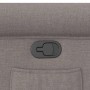Sillón reclinable de tela gris taupe von , Sessel - Ref: Foro24-4015643, Preis: 206,39 €, Rabatt: %