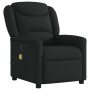 Sillón reclinable de masaje de tela negro by , Armchairs - Ref: Foro24-4015608, Price: 213,58 €, Discount: %