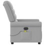 Sillón de masaje reclinable de tela gris nube von , Sessel - Ref: Foro24-4015655, Preis: 193,14 €, Rabatt: %