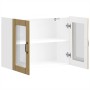 Armario pared cocina puerta de cristal Lucca roble sonoma von , Küchenschränke - Ref: Foro24-853850, Preis: 86,06 €, Rabatt: %