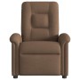 Sillón reclinable de tela marrón de , Sillones - Ref: Foro24-4015620, Precio: 192,26 €