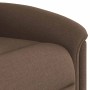 Sillón reclinable de tela marrón by , Armchairs - Ref: Foro24-4015620, Price: 192,37 €, Discount: %