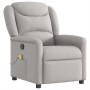 Sillón de masaje reclinable de tela gris nube von , Sessel - Ref: Foro24-4015615, Preis: 208,80 €, Rabatt: %