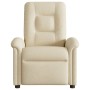 Sillón de masaje reclinable de tela crema von , Sessel - Ref: Foro24-4015634, Preis: 238,62 €, Rabatt: %
