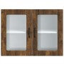 Armario pared cocina puerta de cristal Lucca roble ahumado von , Küchenschränke - Ref: Foro24-853852, Preis: 84,43 €, Rabatt: %