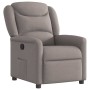Sillón reclinable de tela gris taupe by , Armchairs - Ref: Foro24-4015603, Price: 205,35 €, Discount: %