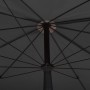 Garden umbrella with anthracite gray pole 200x130 cm by vidaXL, Umbrellas - Ref: Foro24-315553, Price: 34,19 €, Discount: %
