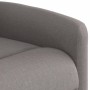 Sillón reclinable de tela gris taupe by , Armchairs - Ref: Foro24-4015603, Price: 205,35 €, Discount: %
