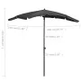 Gartenschirm mit anthrazitgrauem Mast 200x130 cm von vidaXL, Sonnenschirme - Ref: Foro24-315553, Preis: 28,42 €, Rabatt: %