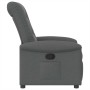 Sillón reclinable de tela gris oscuro by , Armchairs - Ref: Foro24-4015617, Price: 196,71 €, Discount: %