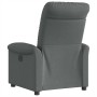 Sillón reclinable de tela gris oscuro by , Armchairs - Ref: Foro24-4015617, Price: 196,71 €, Discount: %