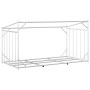Leñero cubierta lluvia 200,5x100,5x110,5 cm acero galvanizado von , Brennholztaschen und -halter - Ref: Foro24-4104947, Preis...
