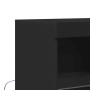 Aparador negro 81x37x100 cm madera de ingeniería von , Schließfächer und Lagerschränke - Ref: Foro24-3318618, Preis: 136,80 €...