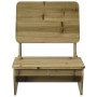 Sillas de jardín 2 uds 60x64x70,5 cm madera de pino impregnada by , Garden chairs - Ref: Foro24-859316, Price: 136,29 €, Disc...