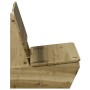 Sillas de jardín 2 uds 60x64x70,5 cm madera de pino impregnada by , Garden chairs - Ref: Foro24-859316, Price: 136,29 €, Disc...