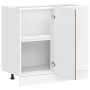 Mueble bajo para fregadero madera de ingeniería roble artesanal by , Kitchen cabinets - Ref: Foro24-854297, Price: 78,27 €, D...