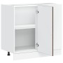 Mueble bajo para fregadero de madera de ingeniería roble marrón von , Küchenschränke - Ref: Foro24-854295, Preis: 77,26 €, Ra...