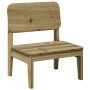 Silla de jardín madera de pino impregnada 60x52,5x72 cm von , Gartenstühle - Ref: Foro24-859321, Preis: 66,90 €, Rabatt: %
