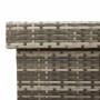 Caja almacenaje jardín ruedas ratán sintético gris 160x55x75 cm by , Outdoor storage boxes - Ref: Foro24-4103833, Price: 146,...