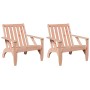 Sillas Adirondack de jardín douglas 2 unidades 75x77x77 cm by , Garden chairs - Ref: Foro24-859335, Price: 136,50 €, Discount: %