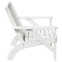 Silla adirondack de jardín madera maciza pino blanco 75x77x77cm von , Gartenstühle - Ref: Foro24-859328, Preis: 83,37 €, Raba...