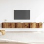 Conjunto de mueble de TV 3 piezas montado la pared madera vieja von , TV-Möbel - Ref: Foro24-3329203, Preis: 123,02 €, Rabatt: %