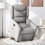 Sillón reclinable elevable de tela gris nube de , Sillones - Ref: Foro24-3303203, Precio: 273,52 €, Descuento: %