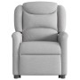 Sillón reclinable elevable de tela gris nube de , Sillones - Ref: Foro24-3303203, Precio: 273,52 €, Descuento: %
