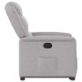 Sillón reclinable elevable de tela gris nube de , Sillones - Ref: Foro24-3303203, Precio: 273,52 €, Descuento: %