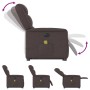 Sillón masaje eléctrico reclinable elevable tela marrón oscuro von , Sessel - Ref: Foro24-3303229, Preis: 320,23 €, Rabatt: %