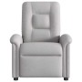 Sillón reclinable eléctrico de tela gris nube by , Armchairs - Ref: Foro24-3303243, Price: 237,98 €, Discount: %