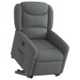 Sillón eléctrico reclinable elevable de tela gris oscuro by , Armchairs - Ref: Foro24-3303215, Price: 306,26 €, Discount: %