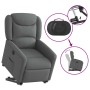 Sillón eléctrico reclinable elevable de tela gris oscuro by , Armchairs - Ref: Foro24-3303215, Price: 306,26 €, Discount: %