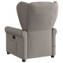 Sillón reclinable de masaje eléctrico tela gris taupe by , Armchairs - Ref: Foro24-3303371, Price: 270,85 €, Discount: %