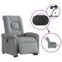 Sillón eléctrico reclinable elevable de tela gris claro de , Sillones - Ref: Foro24-3303274, Precio: 303,98 €