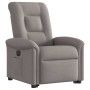 Sillón eléctrico reclinable elevable de tela gris taupe by , Armchairs - Ref: Foro24-3303281, Price: 315,07 €, Discount: %