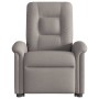 Sillón eléctrico reclinable elevable de tela gris taupe by , Armchairs - Ref: Foro24-3303281, Price: 315,07 €, Discount: %