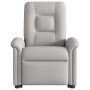 Sillón eléctrico reclinable elevable de tela gris nube by , Armchairs - Ref: Foro24-3303283, Price: 303,86 €, Discount: %