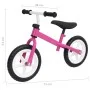 Bicicleta sin pedales 9,5 pulgadas rosa de vidaXL, Vehículos a pedales o para empujar - Ref: Foro24-93190, Precio: 43,73 €, D...