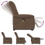 Sillón de masaje eléctrico reclinable elevable tela marrón von , Sessel - Ref: Foro24-3303288, Preis: 321,53 €, Rabatt: %